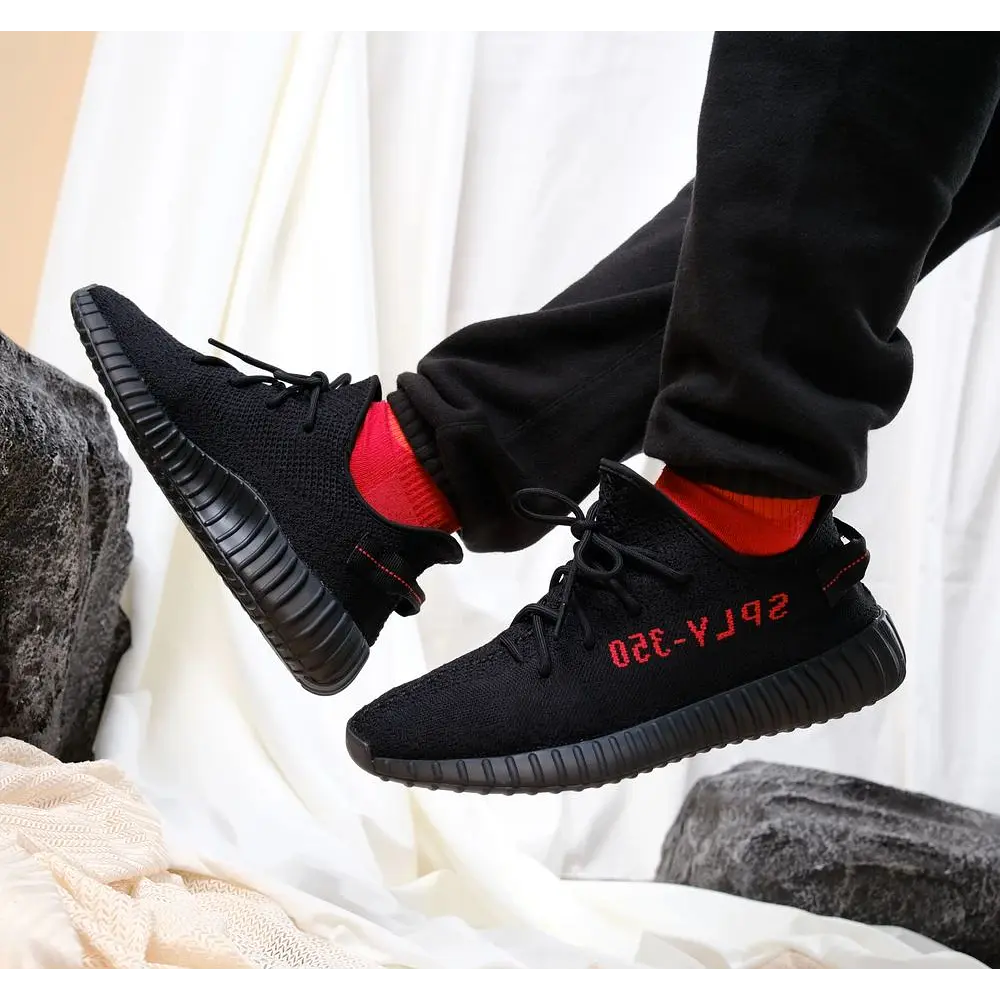 ADIDAS YEEZY BOOST 350 V2 BLACK/RED