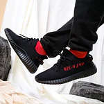 ADIDAS YEEZY BOOST 350 V2 BLACK/RED