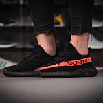 ADIDAS YEEZY BOOST 350 V2 CORE BLACK RED