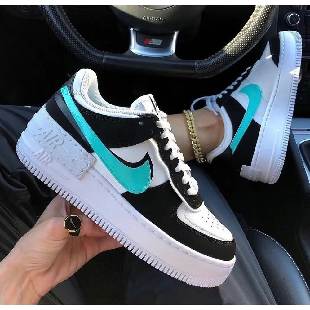 AIR FORCE 1 SHADOW BLACK AURORA