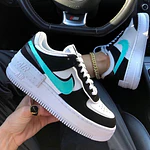 AIR FORCE 1 SHADOW BLACK AURORA