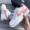 NIKE AIR FORCE 1 SHADOW WHITE CORAL PINK