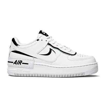 NIKE AIR FORCE 1 SHADOW BLACK/WHITE