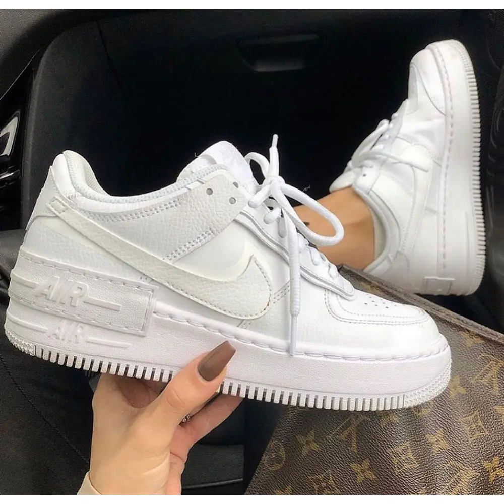 AIR FORCE 1 SHADOW TRIPLE WHITE