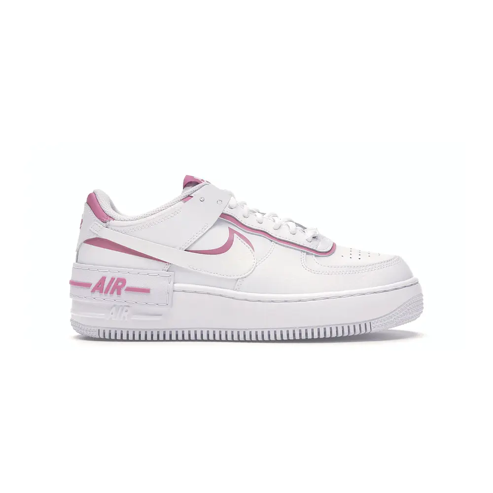 NIKE AIR FORCE 1 SHADOW WHITE MAGIC FLAMINGO
