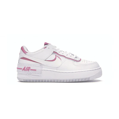 NIKE AIR FORCE 1 SHADOW WHITE MAGIC FLAMINGO