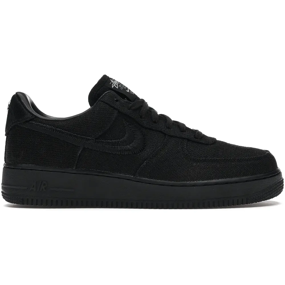 NIKE AIR FORCE 1 x STUSSY BLACK