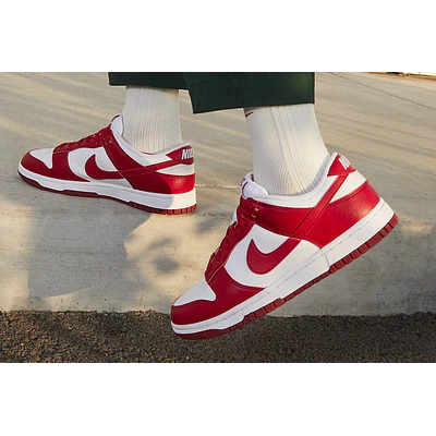 NIKE DUNK LOW UNIVERSITY RED