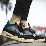 JORDAN RETRO 4 UNION OFF-NOIR
