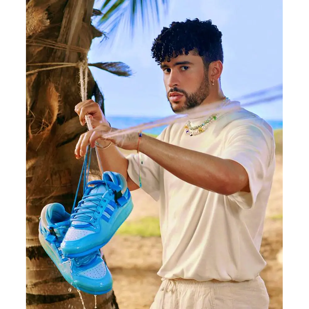 ADIDAS BAD BUNNY FORUM BLUE TINT