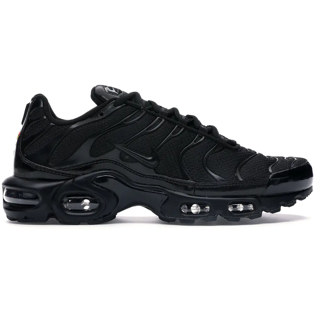 NIKE AIR MAX PLUS TRIPLE BLACK