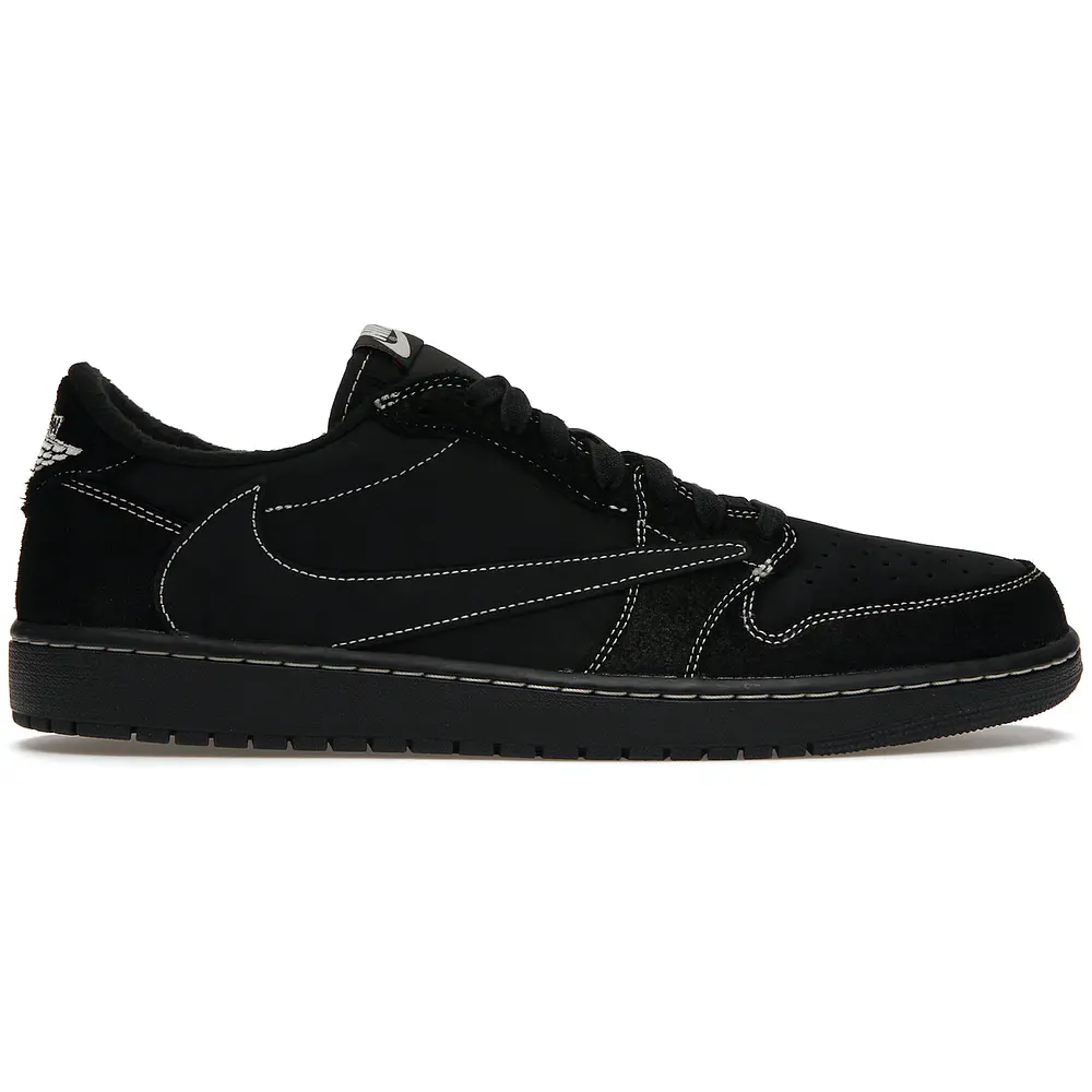 JORDAN RETRO 1 LOW TRAVIS SCOTT BLACK PHANTOM