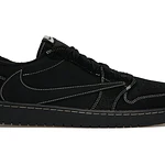 JORDAN RETRO 1 LOW TRAVIS SCOTT BLACK PHANTOM