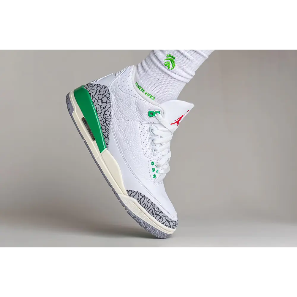 JORDAN RETRO 3 LUCKY GREEN