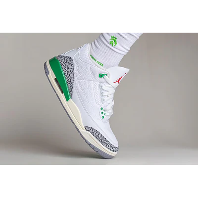 JORDAN RETRO 3 LUCKY GREEN