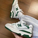 NEW BALANCE WHITE GREEN