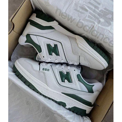 NEW BALANCE WHITE GREEN