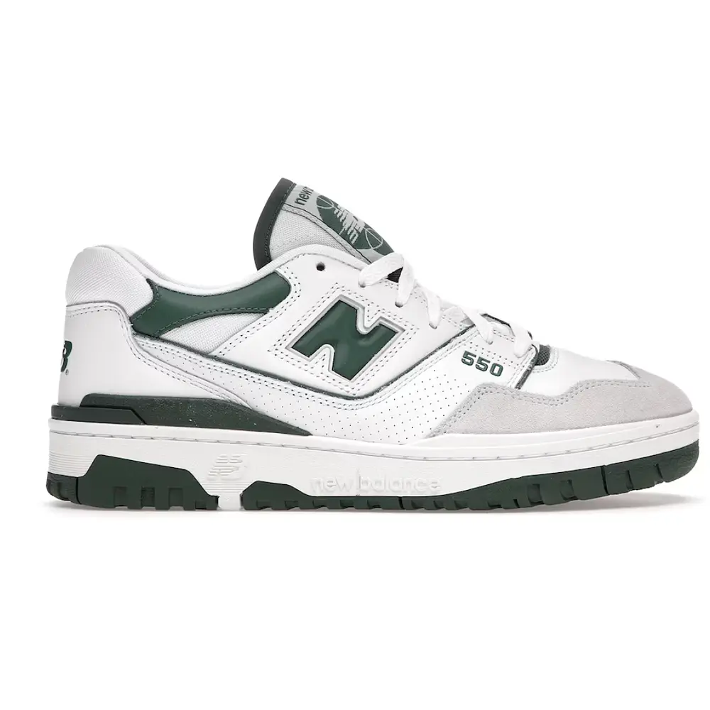 NEW BALANCE WHITE GREEN