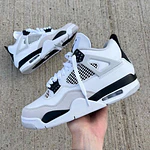 NIKE AIR JORDAN 4 RETRO MILITARY BLACK