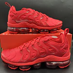 NIKE AIR VAPOR MAX PLUS TRIPLE RED