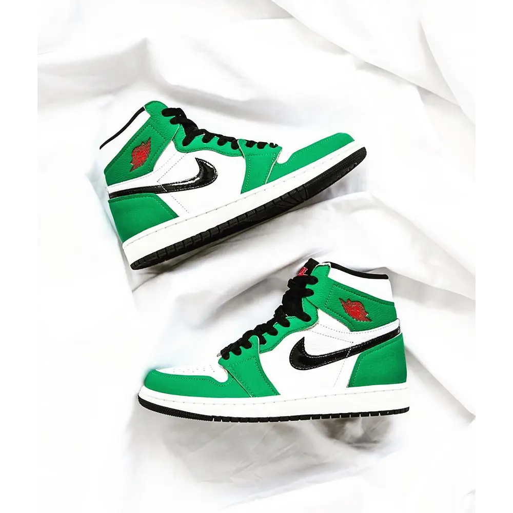 JORDAN RETRO 1 LUCKY GREEN