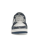 LOUIS VUITTON TRAINER "MONOGRAM WHITE AND BLUE"