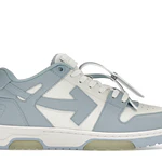 OFF WHITE CALF LEATHER WHITE BABY BLUE