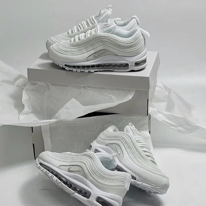 NIKE AIR MAX 96 “TRIPLE WHITE” 1