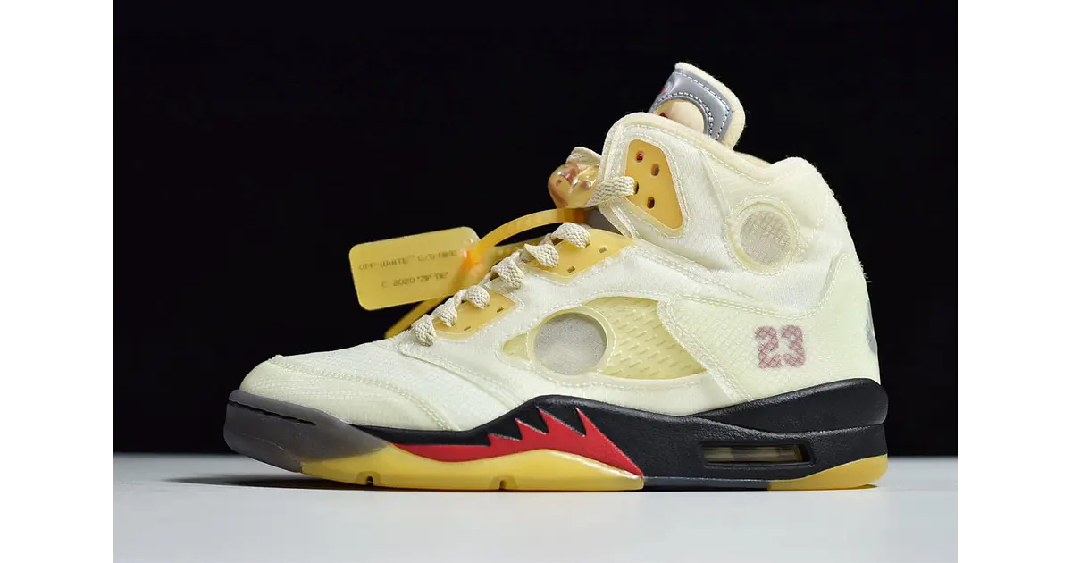 Jordan 5 X Off-White Seal