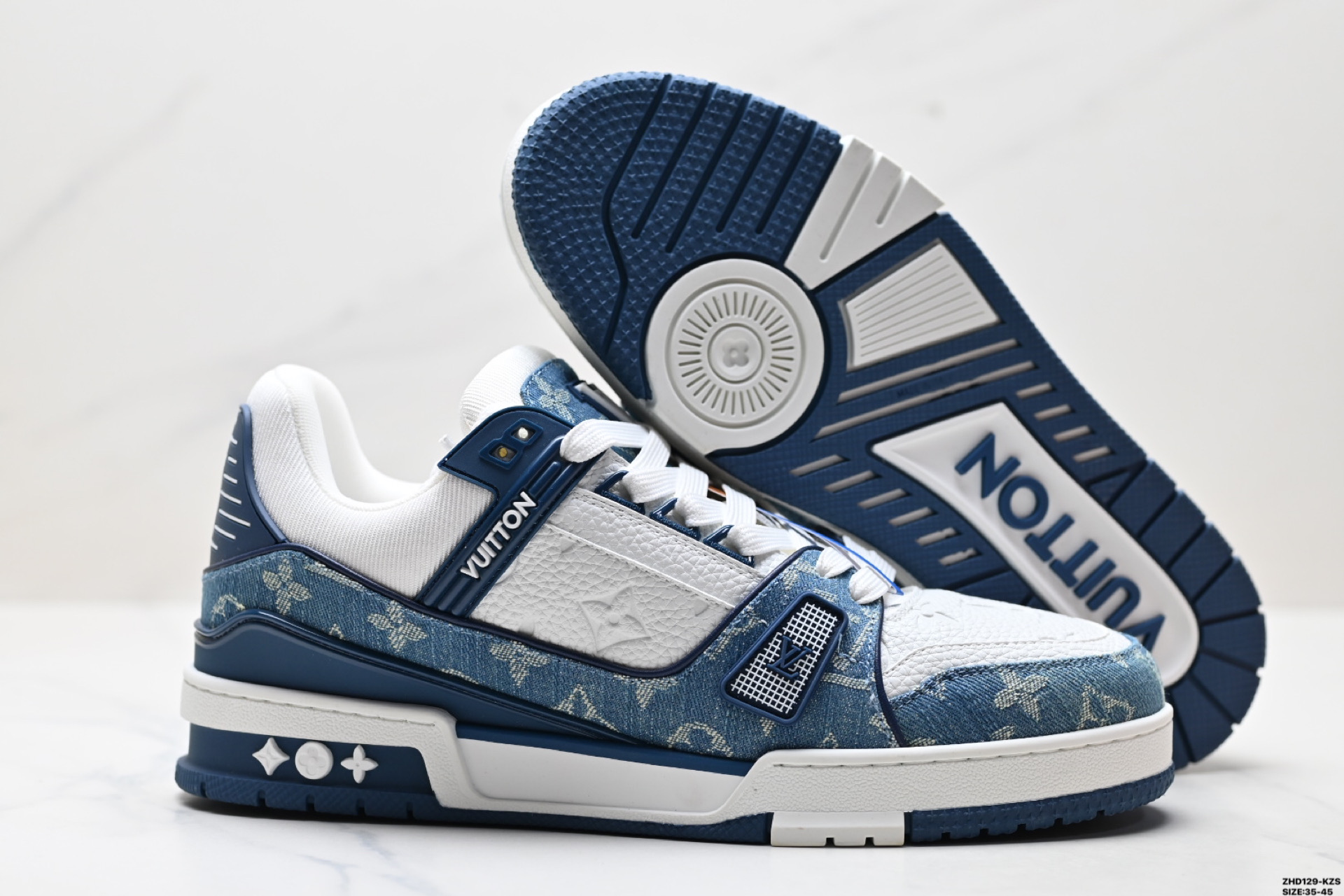 Louis Vuitton Trainer Blue - PK