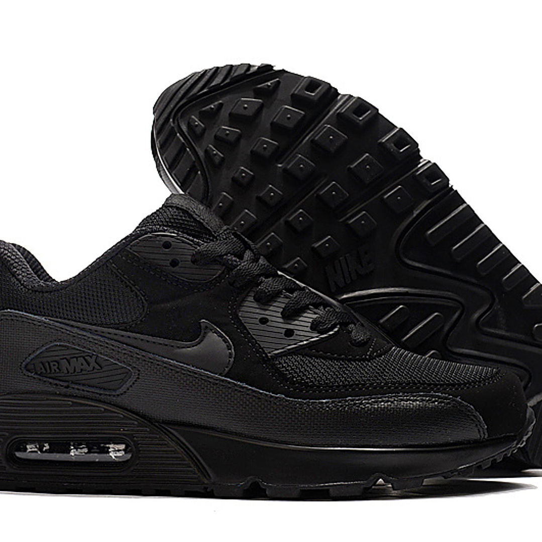 Air Max 90 Triple Black EMBALAJE (24 PARES) 2