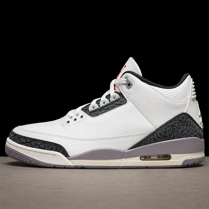 Jordan Retro 3 Cement Grey 1