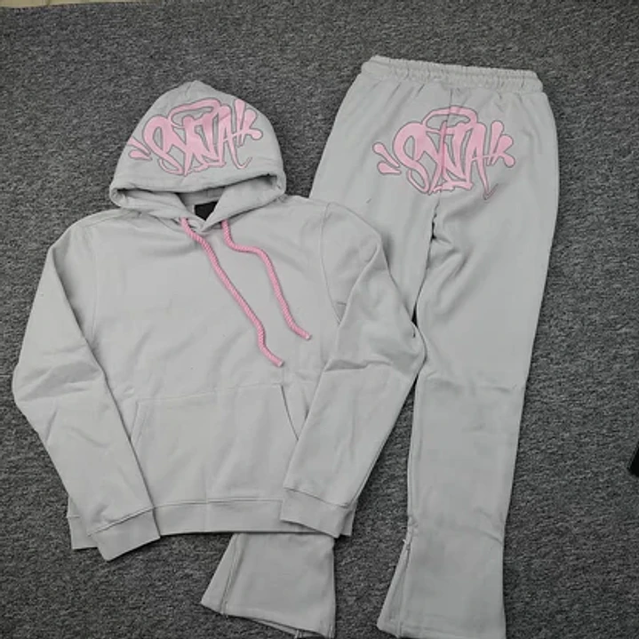Conjunto SynaWorld «Gris - Rosa» 3