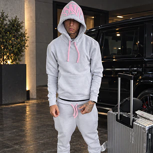 Conjunto SynaWorld «Gris - Rosa»