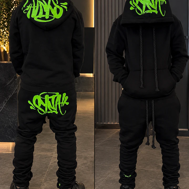 Conjunto SynaWorld «Negro-Verde»- 3