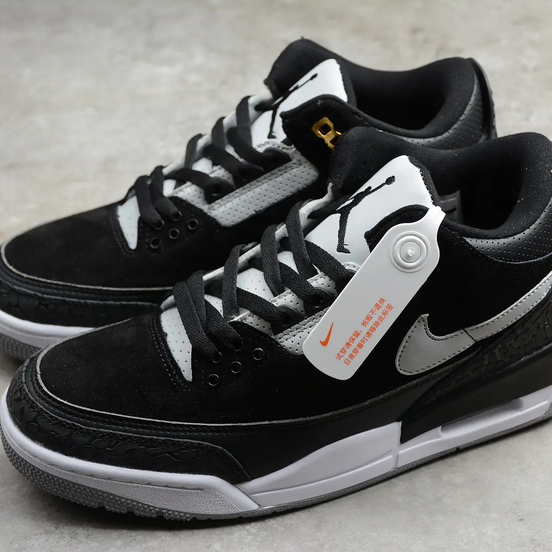 Jordan Retro 3 Tinker Black- Envío Rapido 5