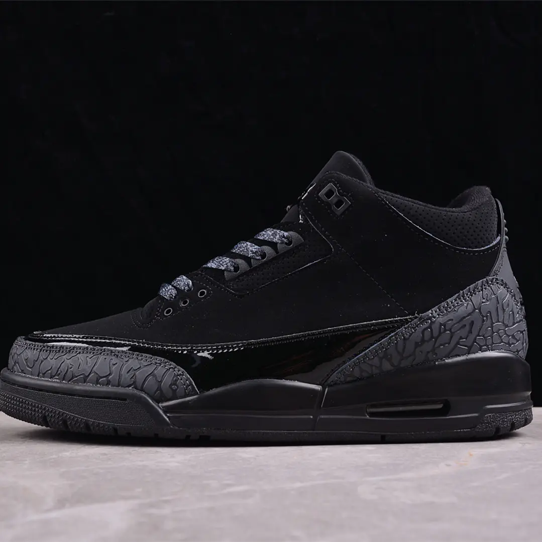 Jordan Retro 3 Black Cat- Envío Rapido 1