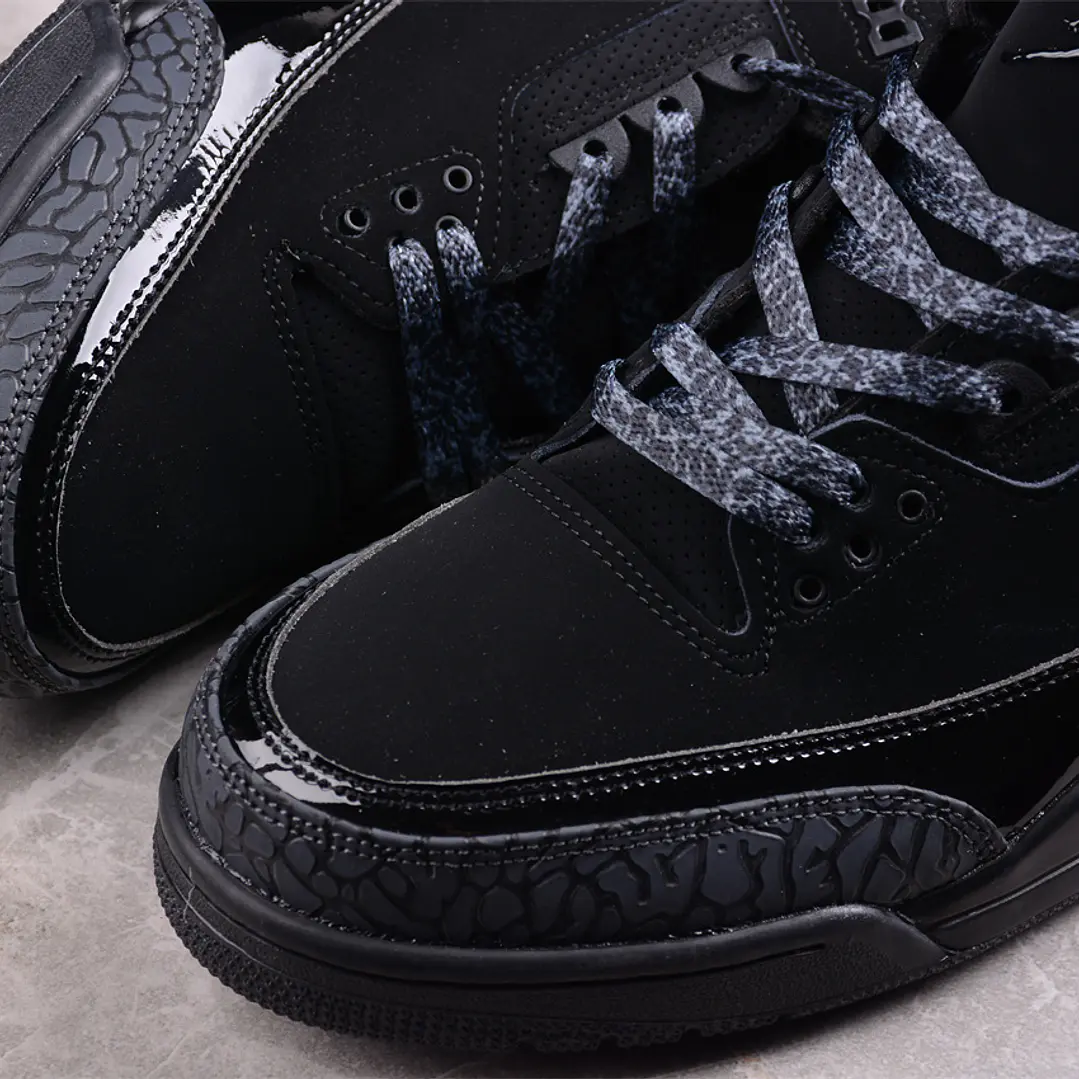 Jordan Retro 3 Black Cat- Envío Rapido 5