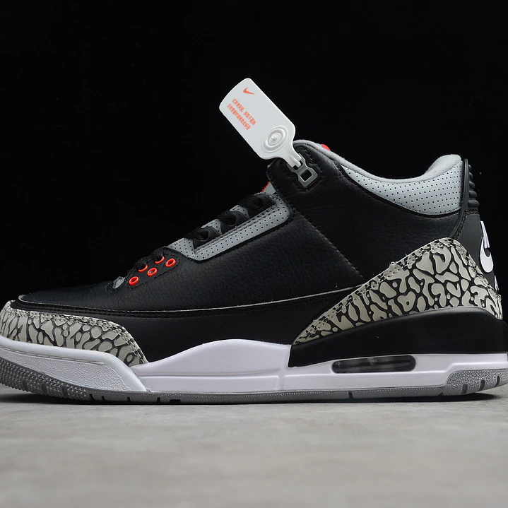 Jordan Retro 3 Black Cement- Envío Rapido 1