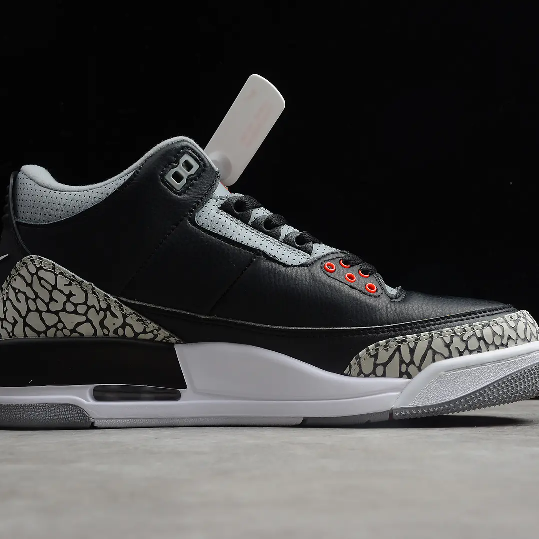 Jordan Retro 3 Black Cement- Envío Rapido 2