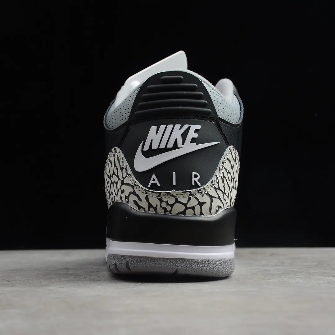 Jordan Retro 3 Black Cement- Envío Rapido 4