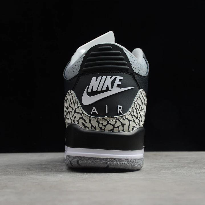Jordan Retro 3 Black Cement- Envío Rapido 4
