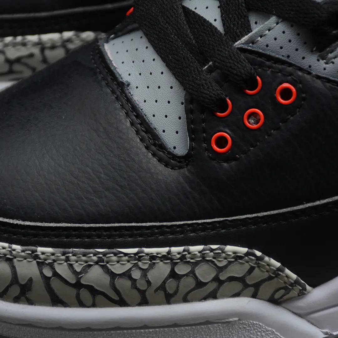 Jordan Retro 3 Black Cement- Envío Rapido 6