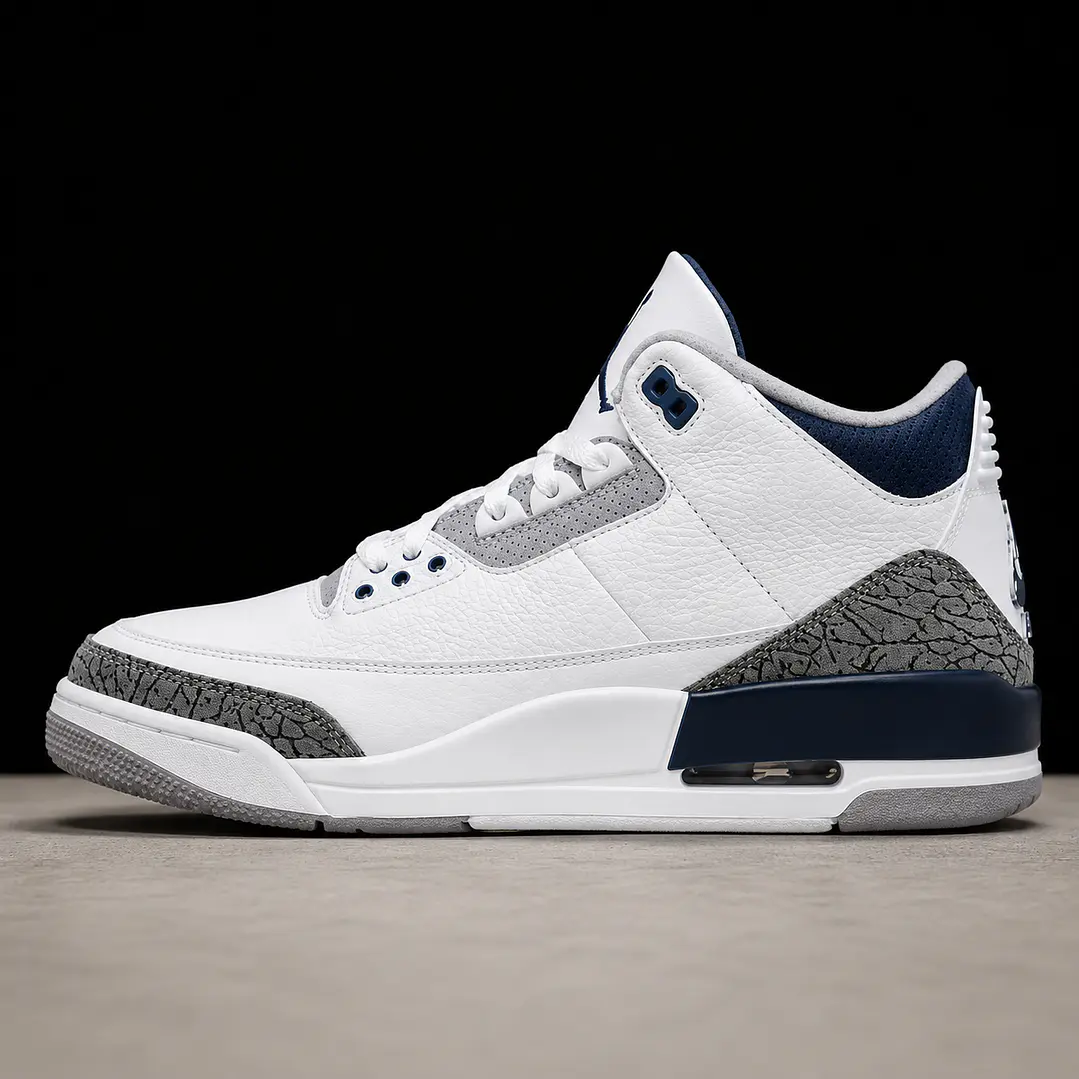 Jordan Retro 3 Midnight Navy- Envío Rapido 1