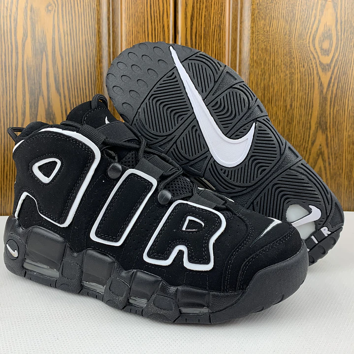 Nike More Uptempo Black- Envío Rapido 5