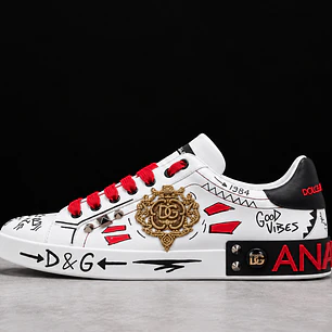 Dolce & Gabbana Portofino Graffiti Red