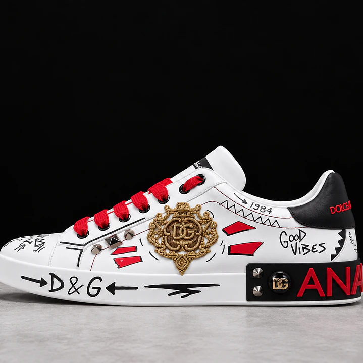 Dolce & Gabbana Portofino Graffiti Red 1