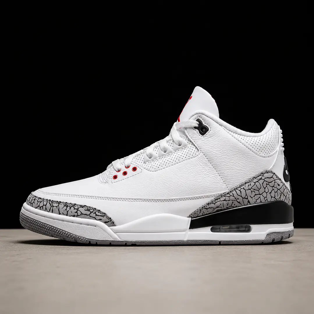 Jordan Retro 3 White Cement-Envío Rapido 1