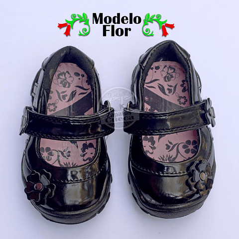 Zapatos Cueca Modelo Flor