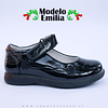 Zapatos Cueca Modelo Emilia Negro